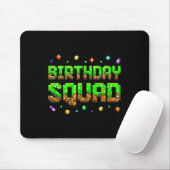 Geburtstagsjunge Kind Geburtstagsmannschaft Gamer  Mousepad (Mit Mouse)