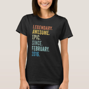 Geburtstagsjunge Legendäre Epic Phantastisch seit T-Shirt