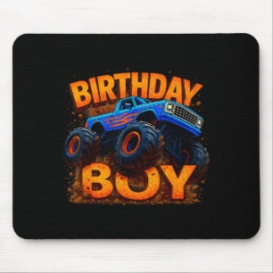 Geburtstagsjunge-Monstertruck Lustige Familie pass Mousepad