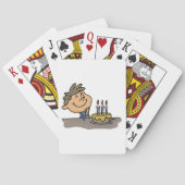 Geburtstagsjunge Spielkarten (Rückseite)