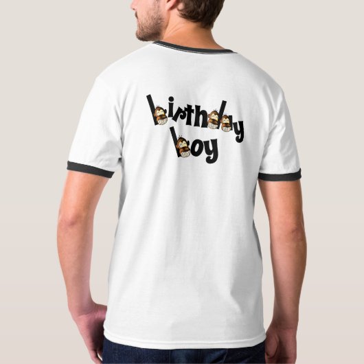Geburtstagsjunge T - Shirt (Rückseite)