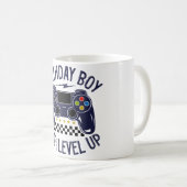 Geburtstagsjunge Zeit zum Levelaufstieg Kaffeetasse (VorderseiteRechts)