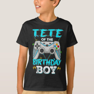 Geburtstagsjungen-Paar-Videospiel-Geburt T-Shirt
