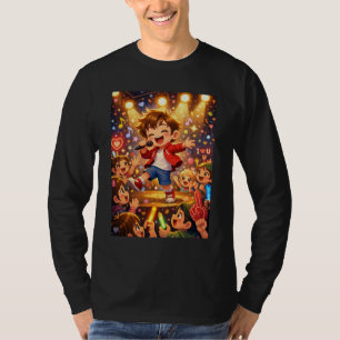 Geburtstagsjungen-Partythema T-Shirt