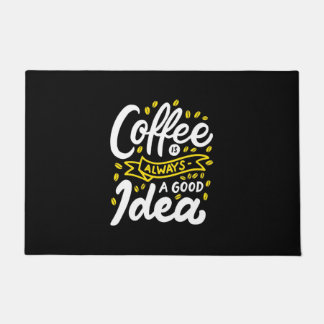 Geburtstagskaffee ist immer eine gute Idee Fußmatte
