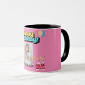 Geburtstagskaffee-Tasse Tasse (VorderseiteRechts)