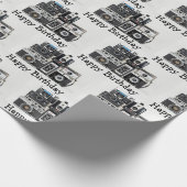 Geburtstagskamera-Sammlung Geschenkpapier (Ecke)