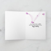 Geburtstagskamera Vintag Bellows Karte (Innenseite)