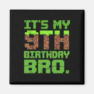 Geburtstagskamerad Es ist mein 9. Geburtstag 9 Jah Magnet