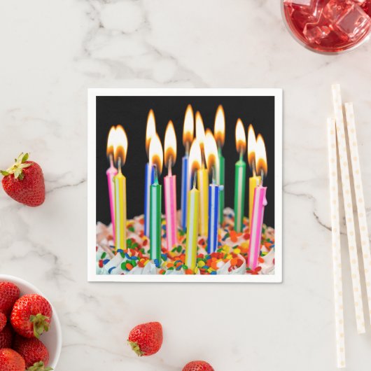 Geburtstagskandale Serviette (Beispiel)