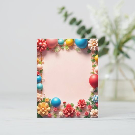 Geburtstagskarte (Stehend Vorderseite)