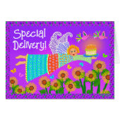 Geburtstagskarte (Vorderseite (Horizontal))