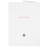 Geburtstagskarte (Hinten)