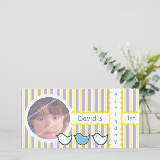 Geburtstagskarte (Stehend Vorderseite)