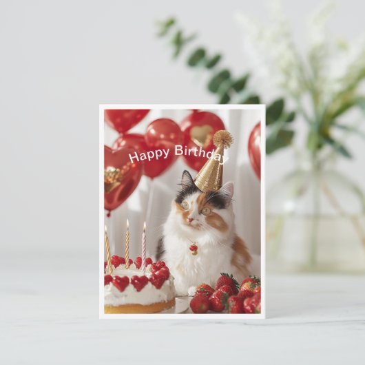 Geburtstagskarte (Stehend Vorderseite)