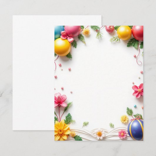 Geburtstagskarte (Vorne/Hinten)