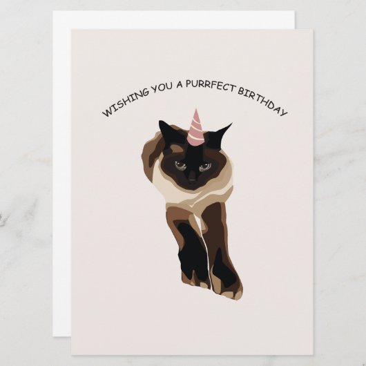 Geburtstagskarte (Vorne/Hinten)