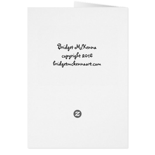 Geburtstagskarte (Hinten)