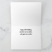 Geburtstagskarte 1955 Fakten Dankeskarte (Innenseite)