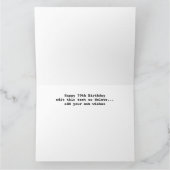 Geburtstagskarte 1955 Fakten Dankeskarte (Innenseite)