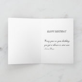 Geburtstagskarte 21 karte (Innenseite)