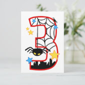 Geburtstagskarte 3 Jahre Einladung (Stehend Vorderseite)