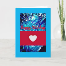 Geburtstagskarte, 5" x 7" Faltschachtel