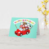 Geburtstagskarte - Alle Zeichen Karte (Gelbe Blume)