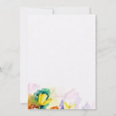 Geburtstagskarte Ankündigung (Rückseite)