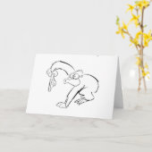 Geburtstagskarte Anzug Karte (Gelbe Blume)