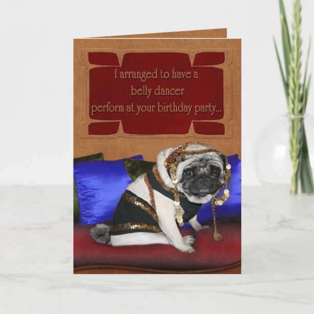 Mops Geburtstags Karten Zazzle.de