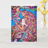 Geburtstagskarte - Bella 8 Karte (Gelbe Blume)