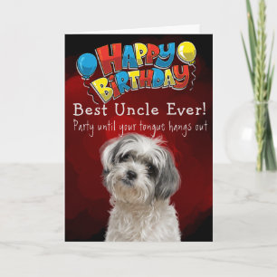 Geburtstagskarte Bester Onkel überhaupt Dankeskarte