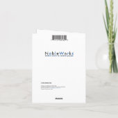 Geburtstagskarte - Blumenalter 30 Karte (Rückseite)