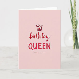 Geburtstagskarte Blush Queen Karte