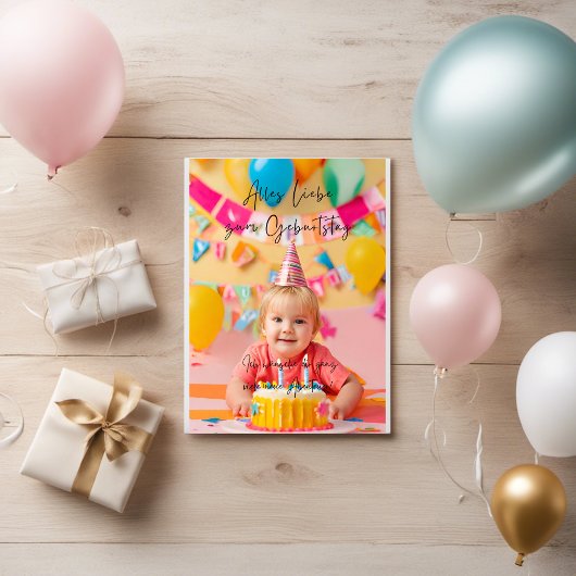 Geburtstagskarte "Bunte Eule" ❤️️