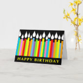 Geburtstagskarte - Büromitarbeiter Karte (Gelbe Blume)