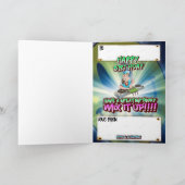 Geburtstagskarte Cartoon DJ Karte (Innenseite)