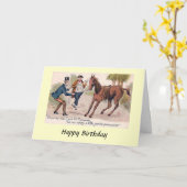 Geburtstagskarte - Charles Dickens, "Pickwick Pape Karte (Gelbe Blume)