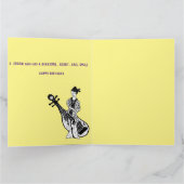 Geburtstagskarte: Cousin Karte (Innenseite)