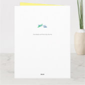 Geburtstagskarte: Cousin Karte (Rückseite)