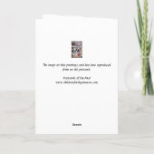 Geburtstagskarte - Covent Garden, London Karte (Rückseite)