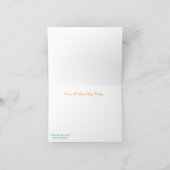 Geburtstagskarte Dankeskarte (Innenseite)