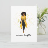 Geburtstagskarte Dankeskarte (Stehend Vorderseite)