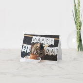 Geburtstagskarte Dankeskarte (Vorderseite)