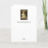 Geburtstagskarte Dankeskarte (Rückseite)