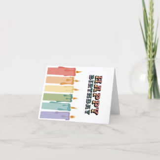 Geburtstagskarte Dankeskarte