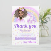 Geburtstagskarte der afrikanischen amerikanischen  einladung (Stehend Vorderseite)