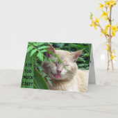 Geburtstagskarte der Bestie Karte (Gelbe Blume)