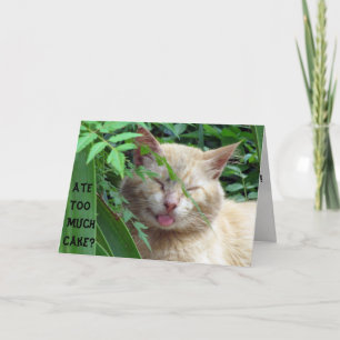 Geburtstagskarte der Bestie Karte